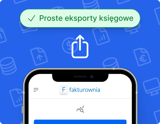 Fakturownia na smartfonie z funkcją eksportu do programów księgowych