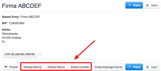 szybsze wystawianie faktury