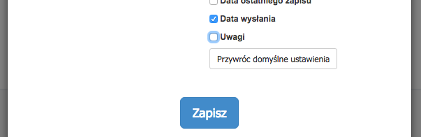 data wysłania na fakturze