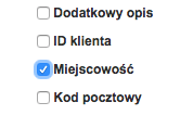 nowa kolumna miejscowość