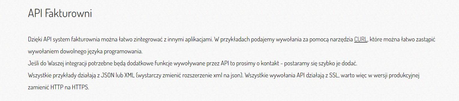 API Fakturowni
