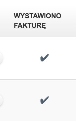 wystawiono fakturę