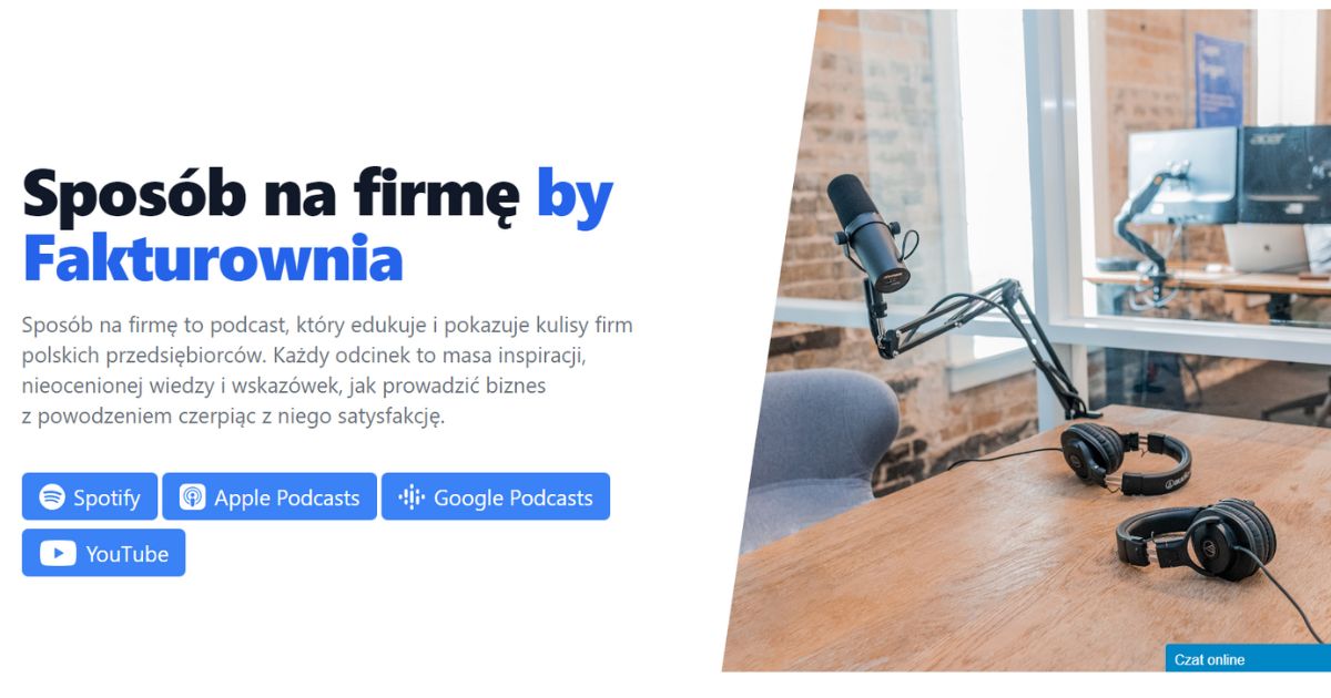 podcast Fakturowni Sposób na Firmę