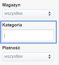 filtr kategoria
