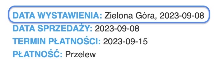 szablon blue