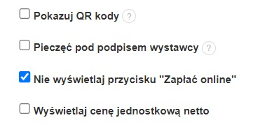 faktury za fakturownię