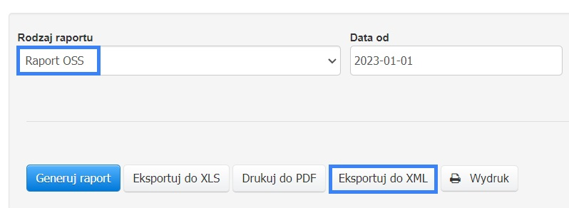 raport OSS