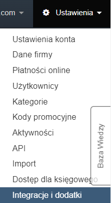integracje i dodatki