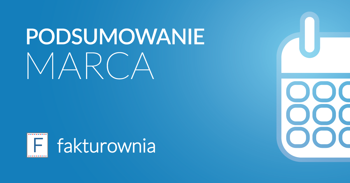 podsumowanie miesiąca marzec