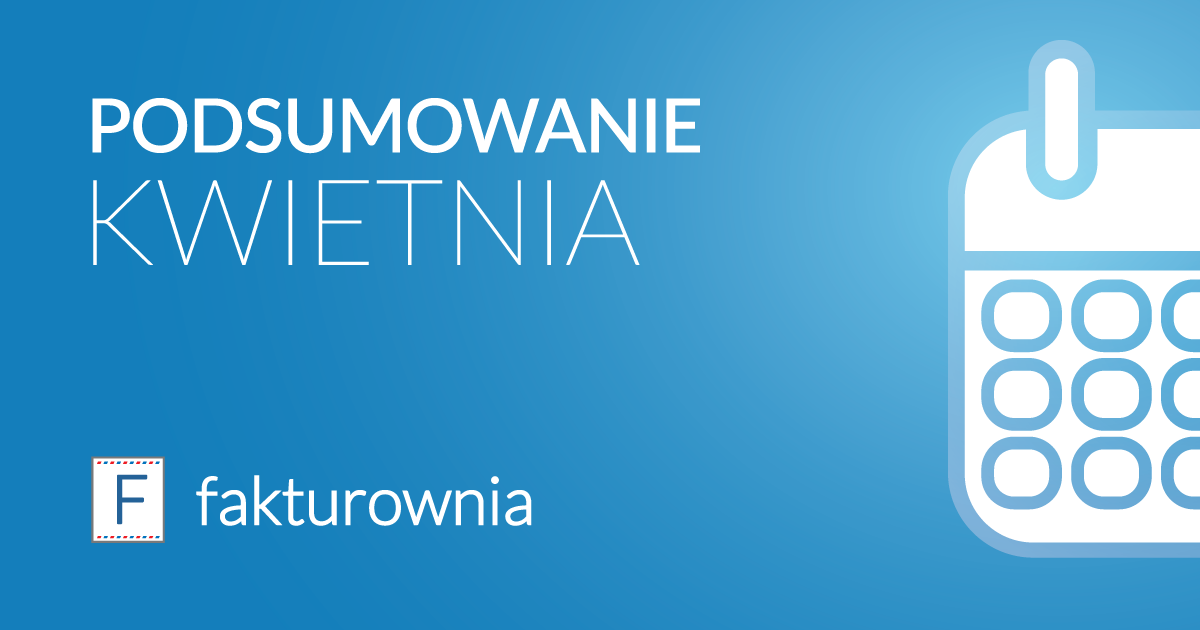 podsumowanie miesiąca kwiecień