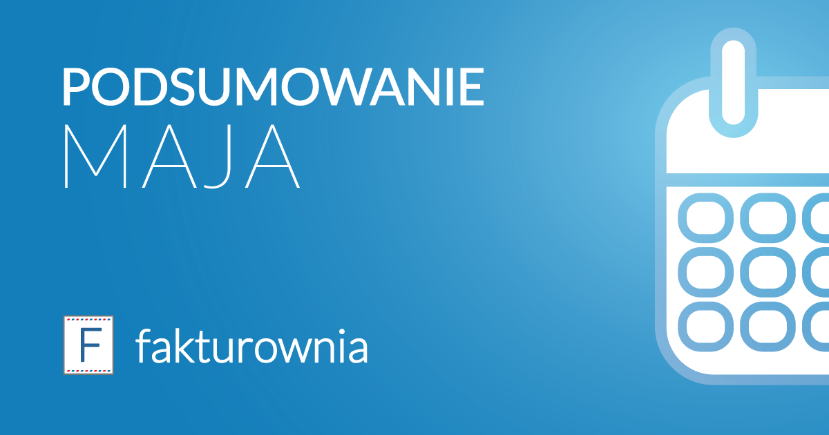 podsumowanie miesiąca maj