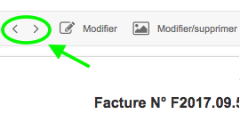 Facturation Facture Devis Acompte Navigation Recherche