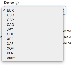 Facturation International Devise UE TVA Paiement Facture