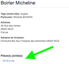 Facturation Contact Client Fournisseur Pièce Jointe PJ