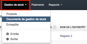 Facturation Utilisateur Accès Restriction Gestion Stock BL Livraison