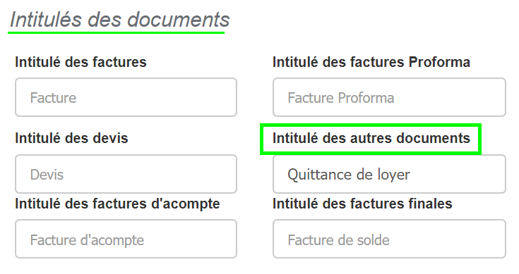 Facturation Document Comptable Quittance Note Honoraire