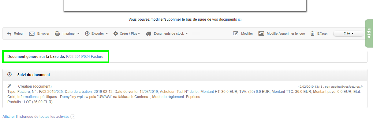 Facturation Facture Devis Document Similaire Duplicata