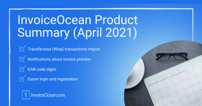 InvoiceOcean Product Update – April 2021