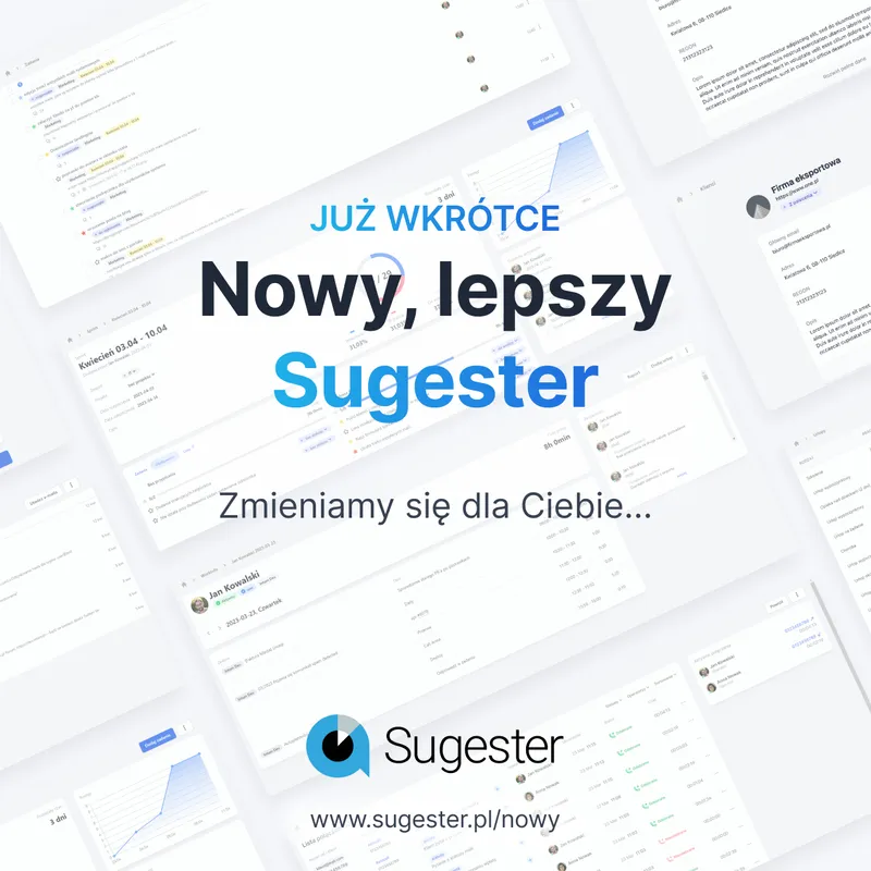 ¡Se avecinan cambios en Sugester! ¡Ya es oficial! ¡Anunciamos el Nuevo Sugester!