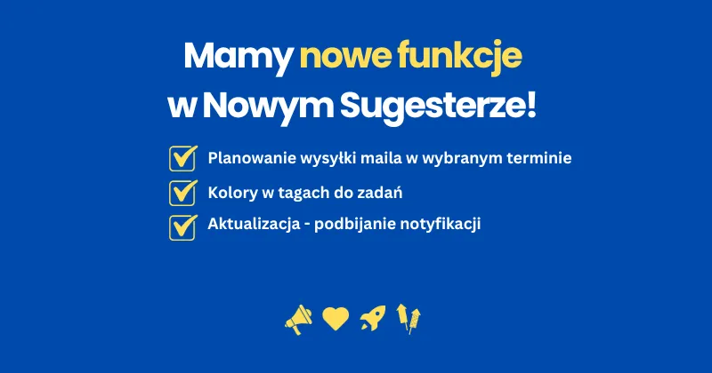 Zapisanie daty planowania wysyłki maila