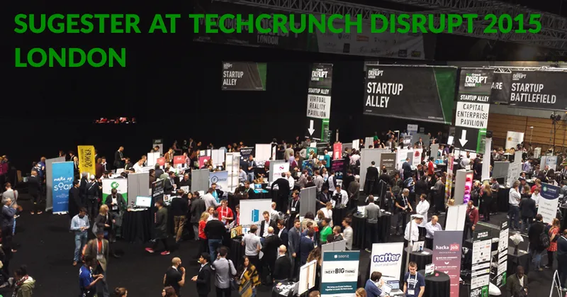 Sugester at TechCrunch Disrupt London 2015