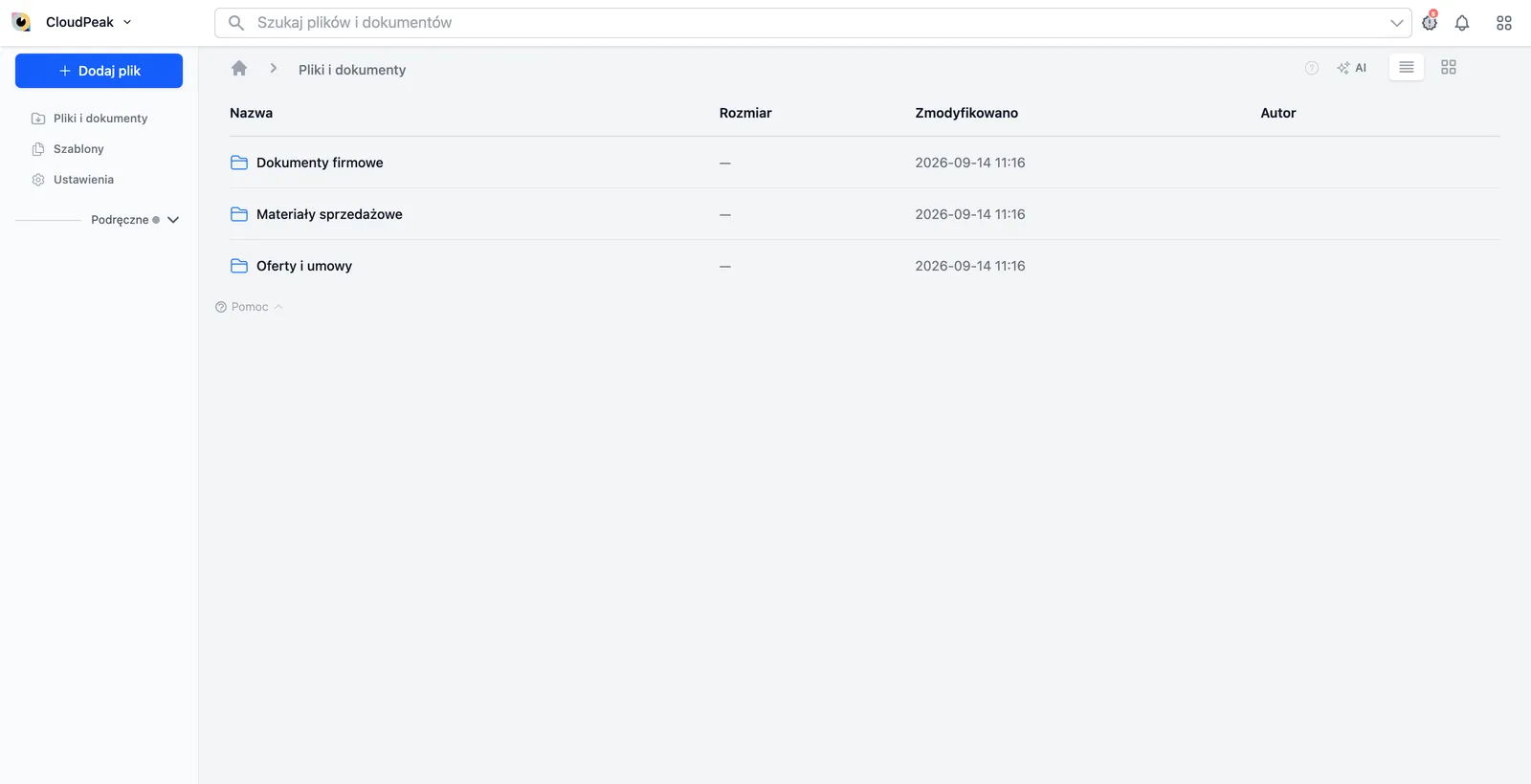 Sugester - files and documents
