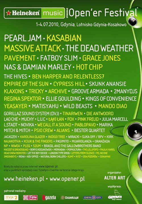 Heineken Open'er Festival, Gdynia