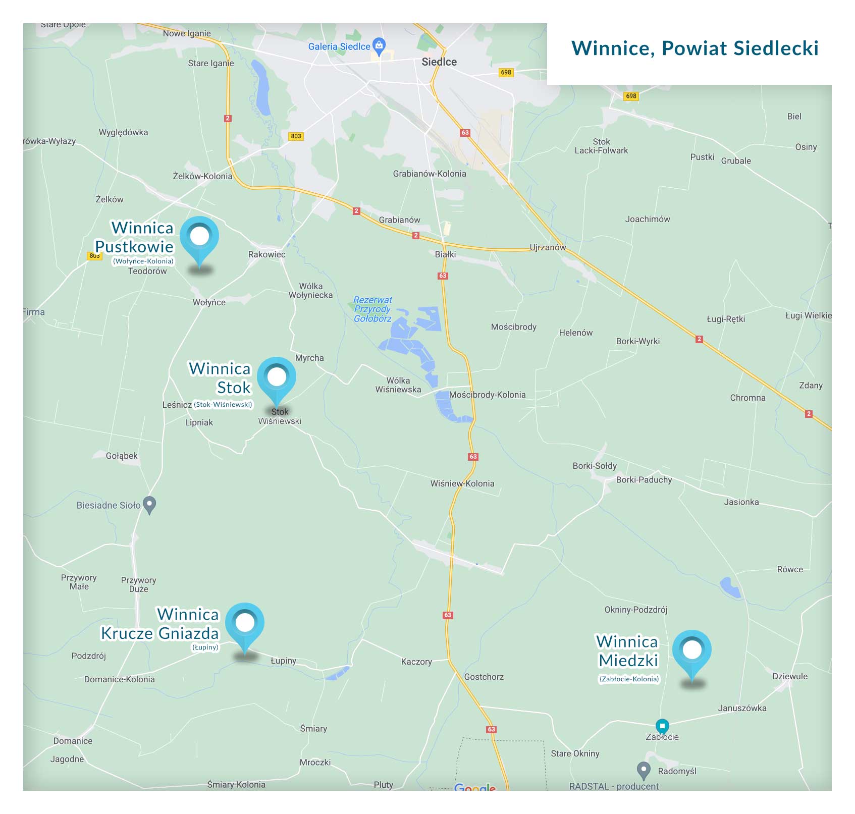 Winnice Powiatu Siedleckiego