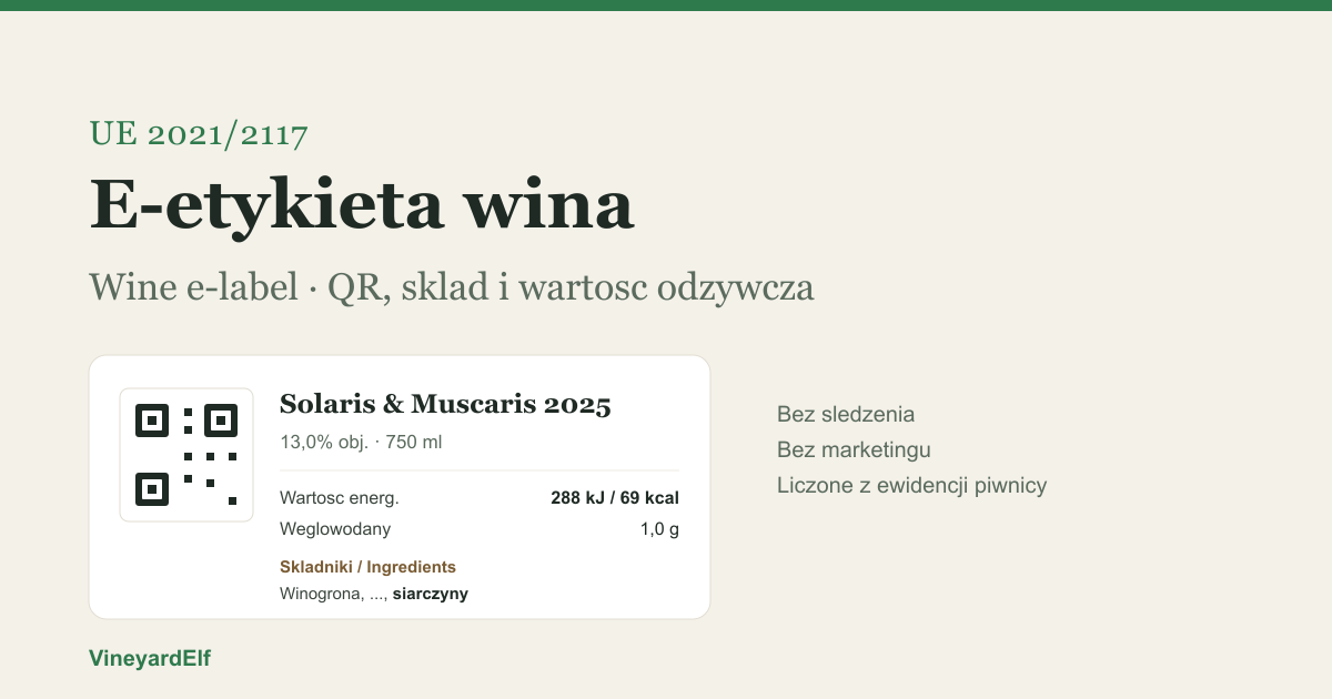 The EU wine e-label obligation, and why it reaches Australian producers