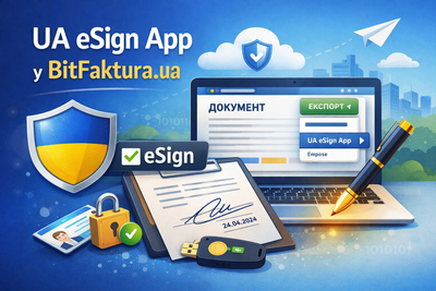 UA eSign App у BitFaktura.ua — підписуйте документи не виходячи з застосунку